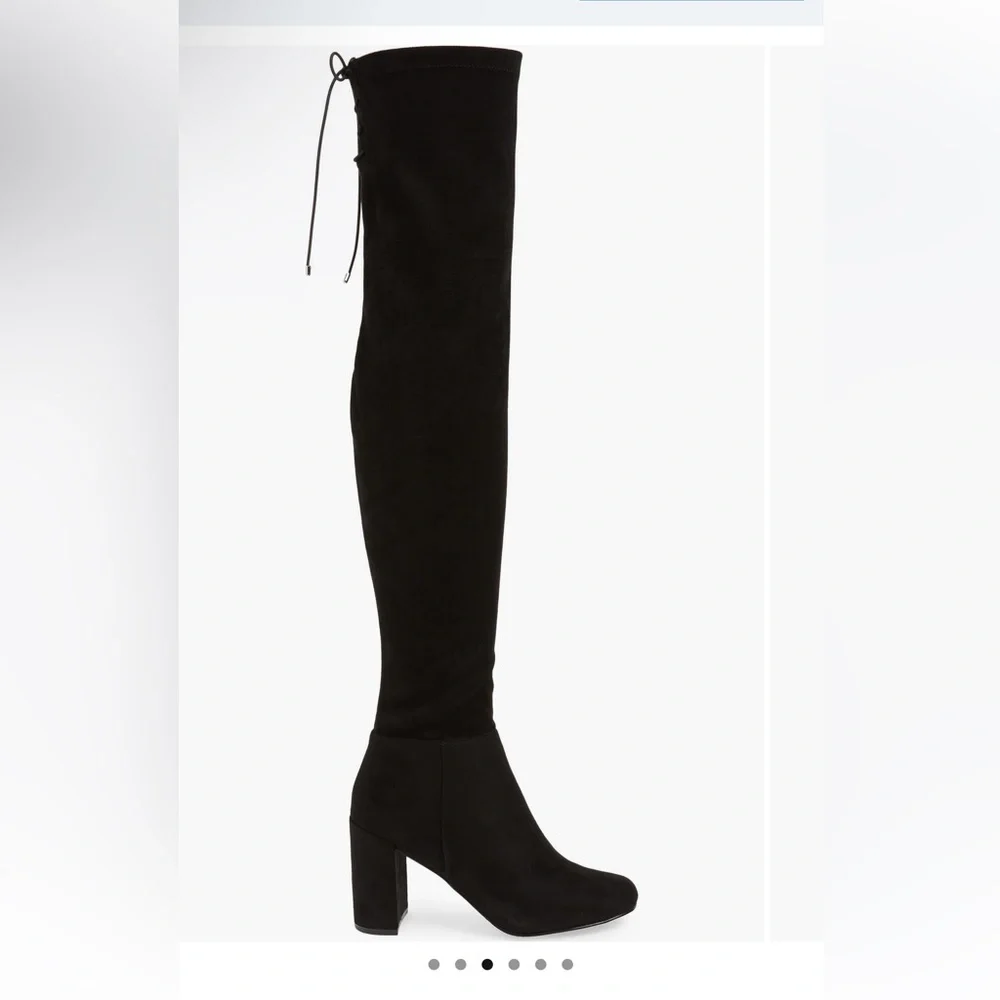 Elegant Black Over-the-Knee Boots